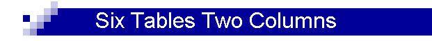 Six Tables Two Columns